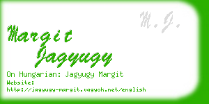 margit jagyugy business card